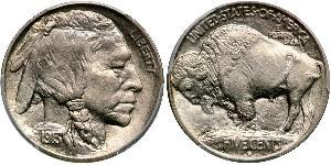 1 Nickel / 5 Cent Vereinigten Staaten von Amerika (1776 - ) Kupfer/Nickel 