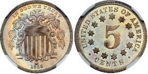 1 Nickel / 5 Cent Vereinigten Staaten von Amerika (1776 - ) Kupfer/Nickel 