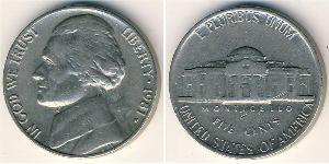 1 Nickel / 5 Cent Stati Uniti d