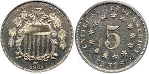 1 Nickel / 5 Cent Stati Uniti d