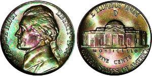 1 Nickel / 5 Cent Stati Uniti d