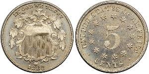 1 Nickel / 5 Cent Stati Uniti d