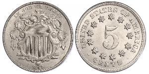 1 Nickel / 5 Cent Stati Uniti d