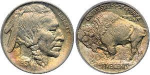 1 Nickel / 5 Cent Stati Uniti d