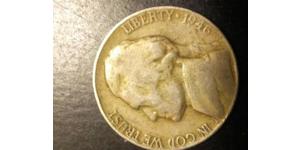 1 Nickel / 5 Cent 美利堅合眾國 (1776 - ) 銅/镍 Thomas Jefferson (1743-1826)
