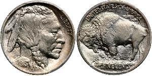 1 Nickel / 5 Цент США (1776 - ) Никель/Медь 
