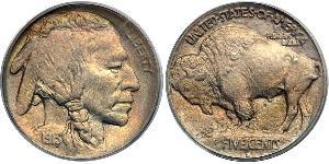 1 Nickel / 5 Цент США (1776 - ) Никель/Медь 