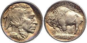 1 Nickel / 5 Цент США (1776 - ) Нікель/Мідь 