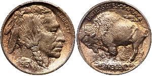 1 Nickel / 5 Цент США (1776 - ) Нікель/Мідь 