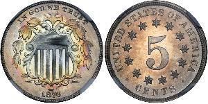 1 Nickel / 5 Цент США (1776 - ) Нікель/Мідь 