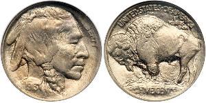 1 Nickel / 5 Цент США (1776 - ) Нікель/Мідь 