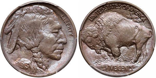 1 Nickel / 5 Цент США (1776 - ) Нікель/Мідь 