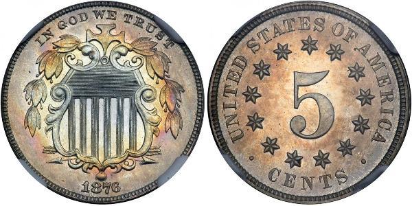 1 Nickel / 5 Цент США (1776 - ) Нікель/Мідь 