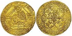 1 Noble Kingdom of England (927-1649,1660-1707) Gold Richard II (1367-1400)