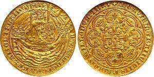 1 Noble Kingdom of England (927-1649,1660-1707) Gold Edward III (1312-1377)