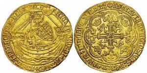 1 Noble Kingdom of England (927-1649,1660-1707) Gold Richard II (1367-1400)