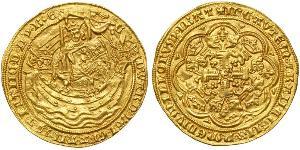 1 Noble Königreich England (927-1649,1660-1707) Gold Eduard III (1312-1377)