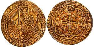 1 Noble Königreich England (927-1649,1660-1707) Gold Eduard III (1312-1377)