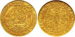1 Noble Королівство Англія (927-1649,1660-1707) Золото Генріх VI (1421-1471)