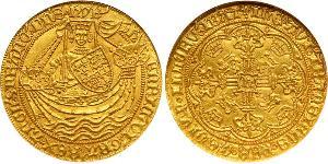 1 Noble Королівство Англія (927-1649,1660-1707) Золото Генріх VI (1421-1471)
