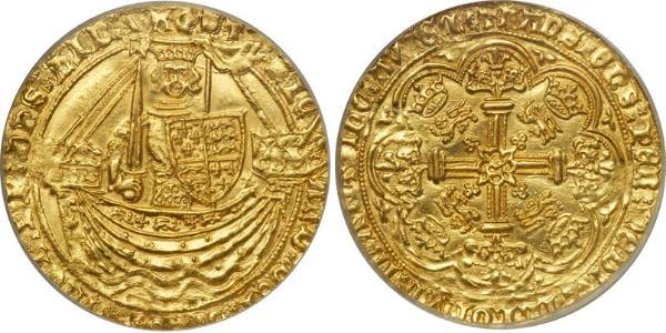 1 Noble 英格兰王国 金 Richard II (1367-1400)