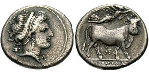 1 Nomos Стародавня Греція (1100BC-330) Срібло 