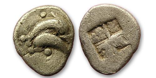 1 Obol Antigua Grecia (1100BC-330) Plata 