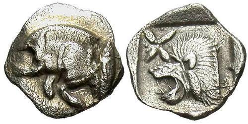 1 Obol Antigua Grecia (1100BC-330) Plata 