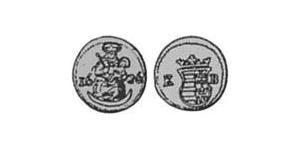 1 Obol Principality of Transylvania (1571-1711) Plata 