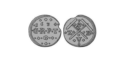 1 Obol Principality of Transylvania (1571-1711) Plata 