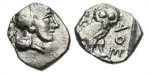 1 Obol Antikes Griechenland (1100BC-330) Silber 