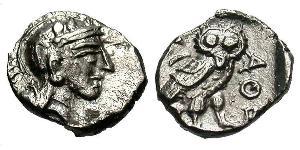 1 Obol Antikes Griechenland (1100BC-330) Silber 