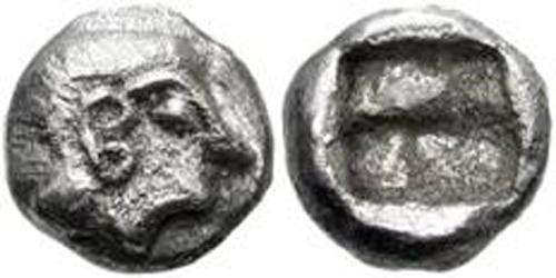 1 Obol Antikes Griechenland (1100BC-330) Silber 