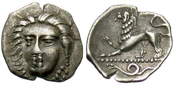 1 Obol Antikes Griechenland (1100BC-330) Silber 