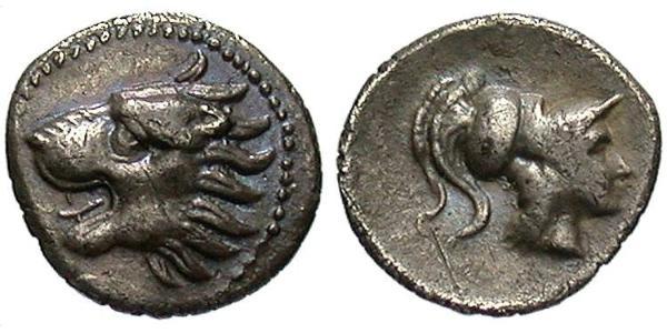 1 Obol Antikes Griechenland (1100BC-330) Silber 