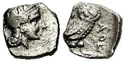 1 Obol Ancient Greece (1100BC-330) Silver 