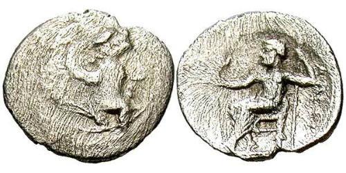 1 Obol Macedonian Kingdom (800BC-146BC) Silver Alexander III of Macedon (356BC-323BC)