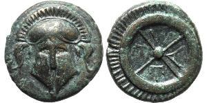 1 Obol Ancient Greece (1100BC-330) 銀 