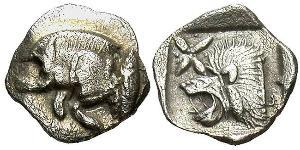 1 Obol Ancient Greece (1100BC-330) 銀 