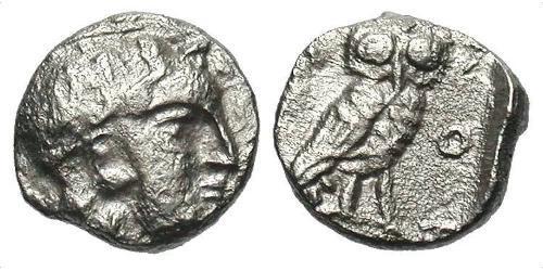 1 Obol Ancient Greece (1100BC-330) 銀 