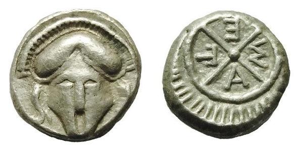 1 Obol Ancient Greece (1100BC-330) 銀 