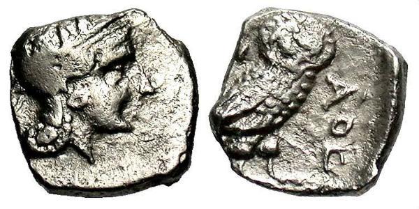 1 Obol Ancient Greece (1100BC-330) 銀 