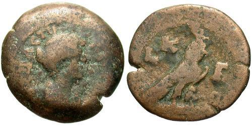 1 Obol 羅馬帝國 青铜 Faustina II (130-175)