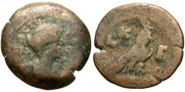 1 Obol 羅馬帝國 青铜 Faustina II (130-175)