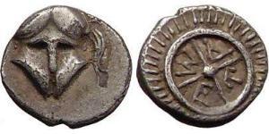 1 Obole Grèce antique (1100BC-330) Argent 