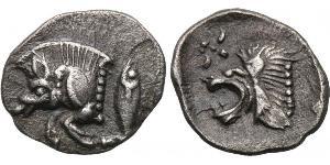 1 Obole Grèce antique (1100BC-330) Argent 
