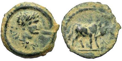 1 Obole Empire romain (27BC-395) Bronze Hadrien (76 - 138) 