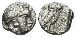 1 Obolo Grecia antica (1100BC-330) Argento 