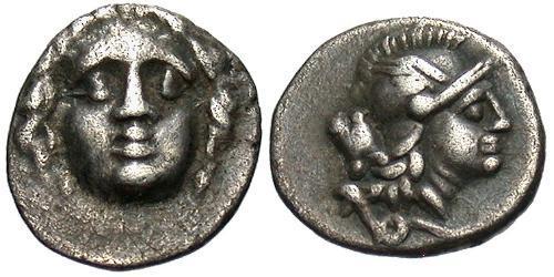 1 Obolo Grecia antica (1100BC-330) Argento 