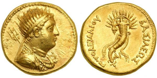 1 Oktadrachm Ptolemaic Kingdom (332BC-30BC) Oro 